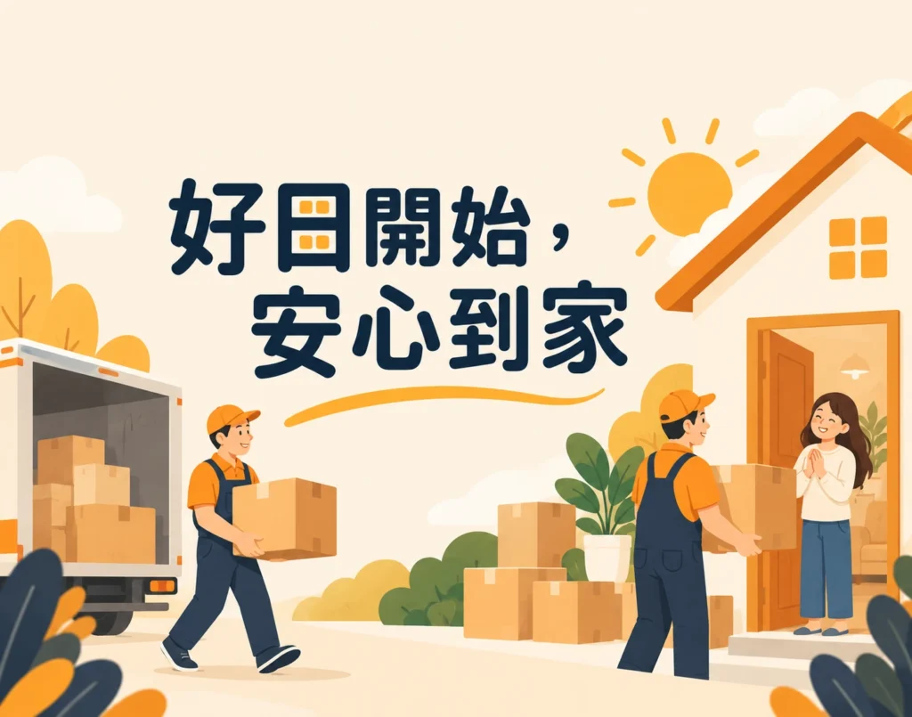 好日搬家 Banner